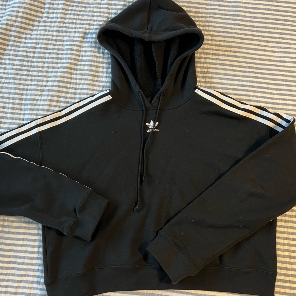 Adidas cropped hoodie
